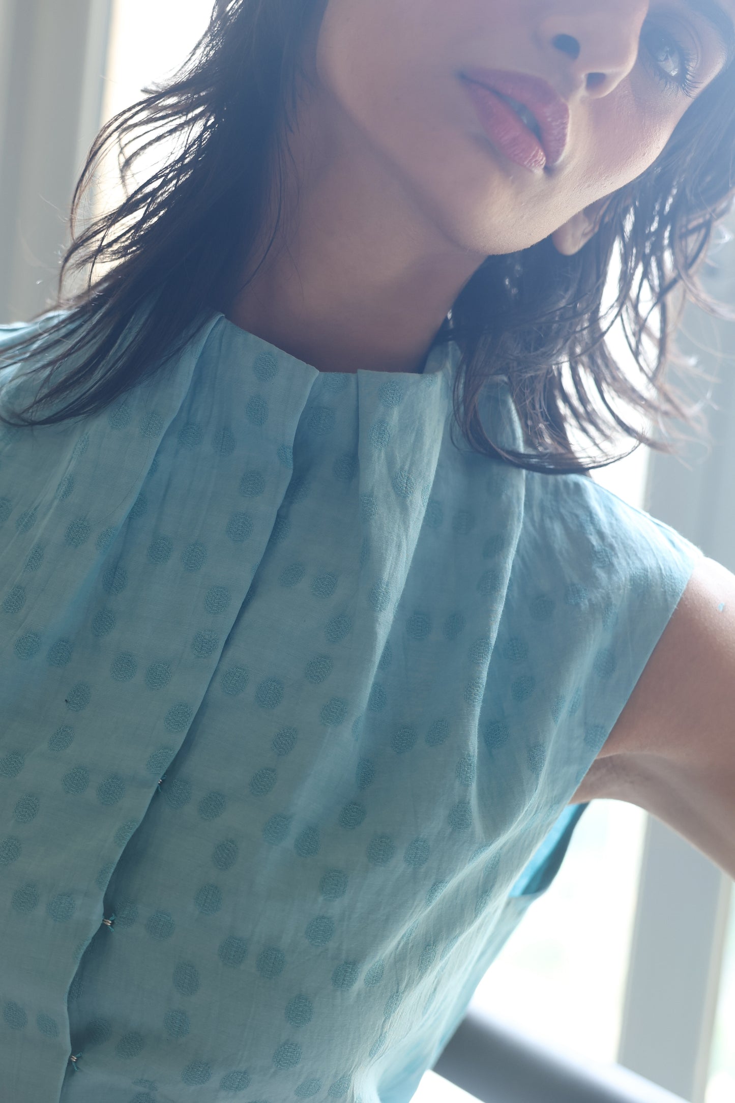 Meguro Crop Top & Double Panel Pants Set